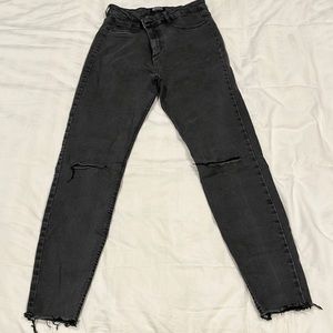 Zara dark grey skinny jeggings